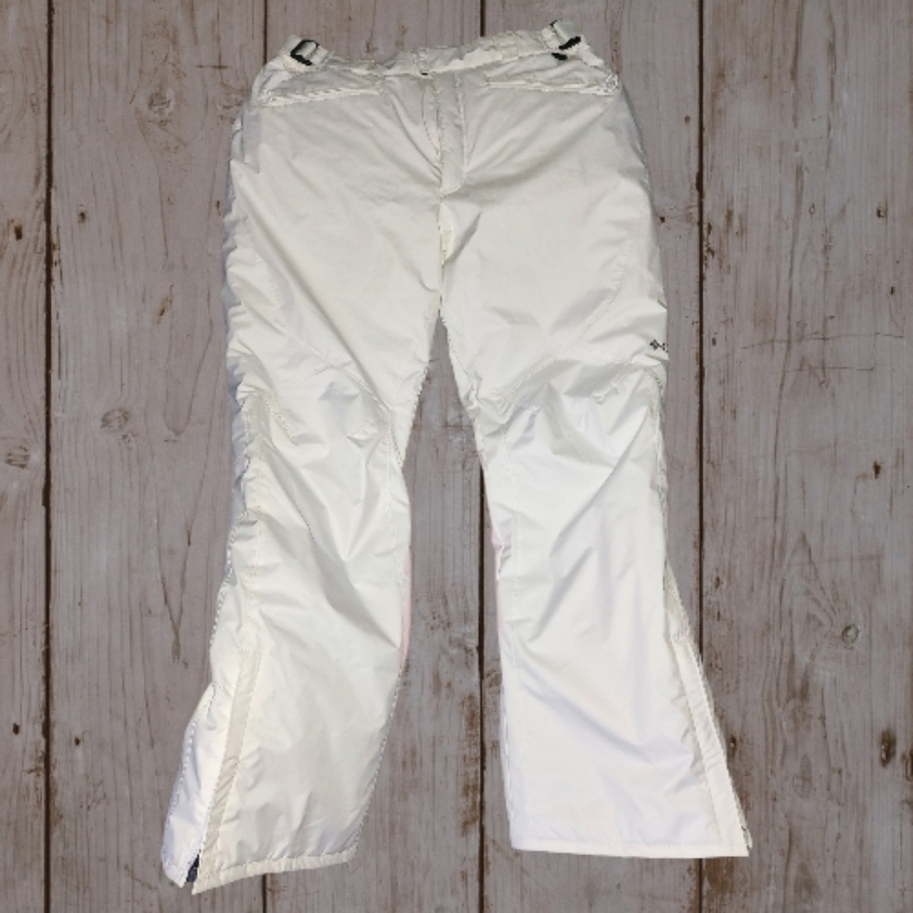 COLUMBIA White Winter Ski Snowboard Pants SZ Extra Large